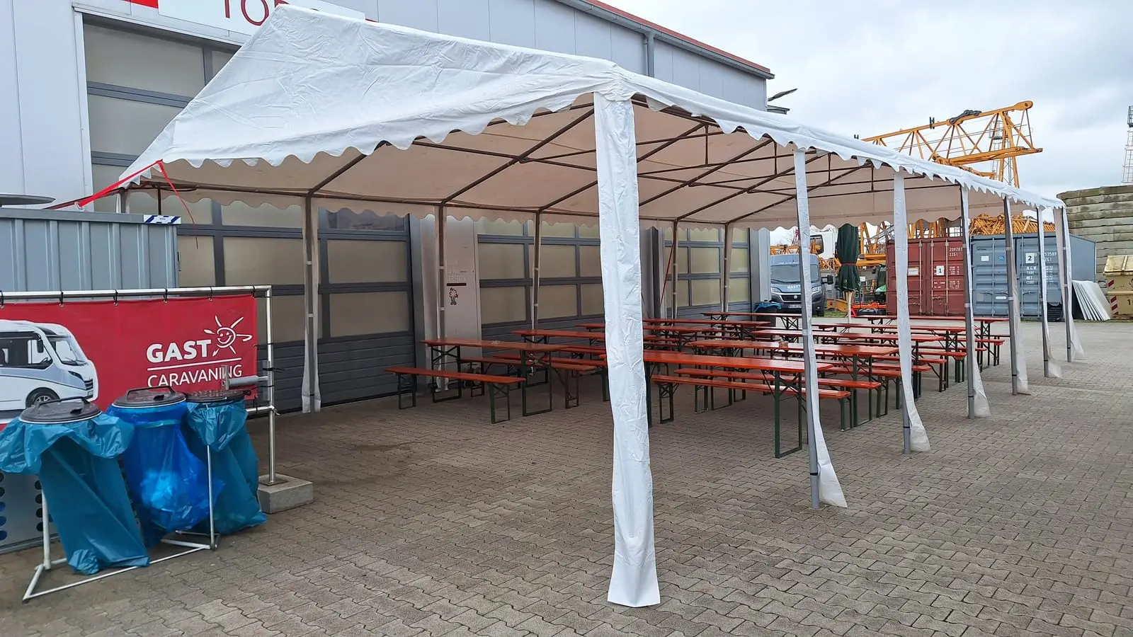Unsere Zelte